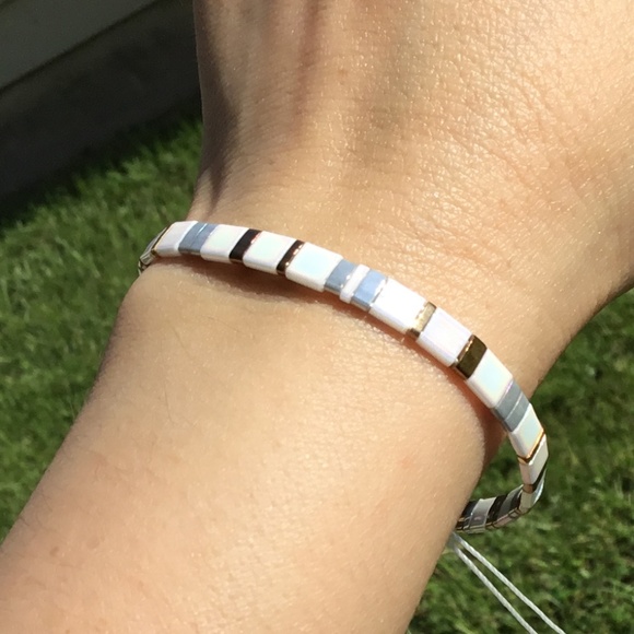 🆕 Miyuki tila bead bracelet - Picture 3 of 3